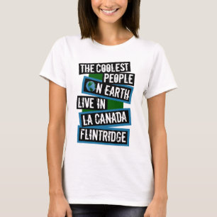 Camiseta Pessoas mais Legais da Terra em La Canada Flintrid