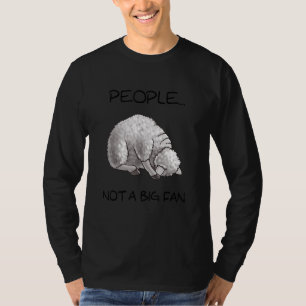 Camiseta Pessoas Não São Um Grande Ventilador Dizendo Ovelh