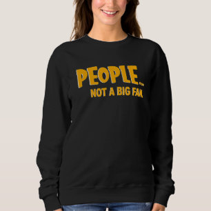 Camiseta Pessoas Não Uma Grande Pessoas De Ventilador Não U