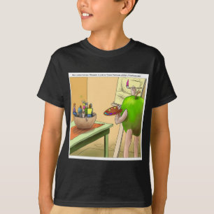 Camiseta Pessoas Natureza-Morta Divertida Cartoon