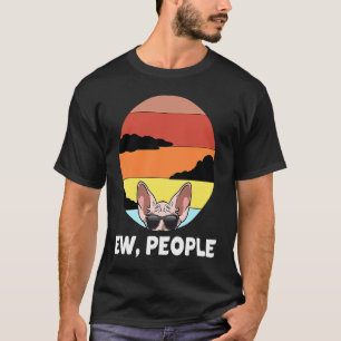 Camiseta Pessoas Nojentas Gato Gato Sphynx