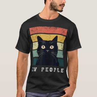 Camiseta Pessoas nojentas retrô engraçado