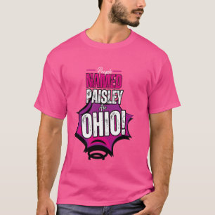 Camiseta Pessoas Nomeadas Paisley São Palavras Divertidas E