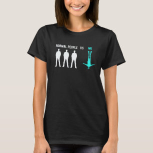 Camiseta Pessoas Normais Vs Eu Mergulhador Scuba Mergulho