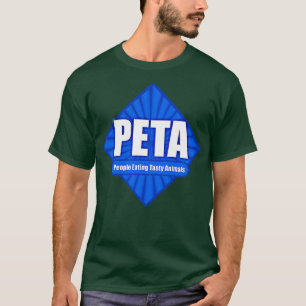 Camiseta PESSOAS PETA comendo animais desagradáveis