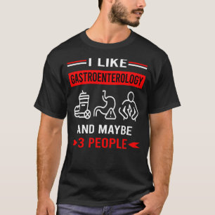 Camiseta Pessoas Red 3 Gastroenterologista Gastroenterologi