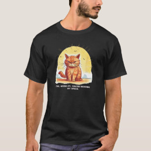 Camiseta Pessoas Ruins Meow-ff Estampa de Gato