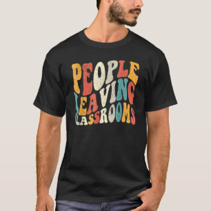 Camiseta Pessoas Saindo das Salas de Aula Plc 5