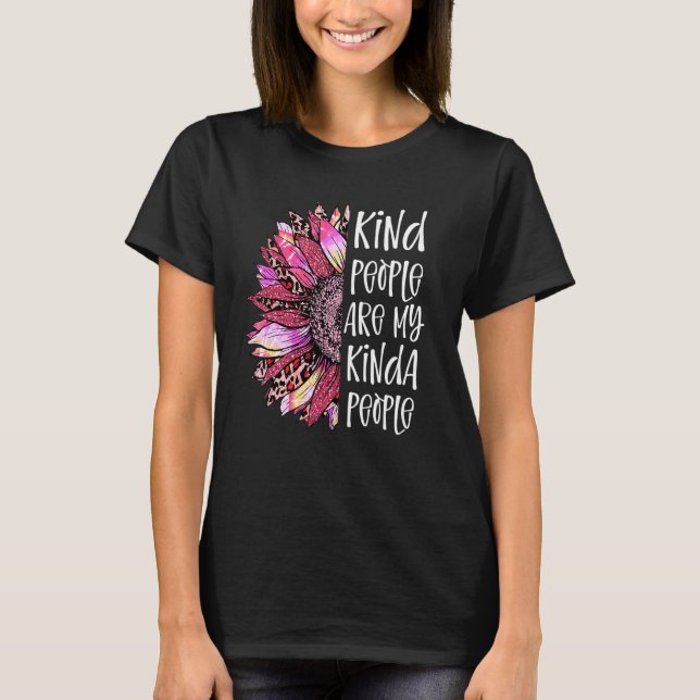 Camiseta Pessoas São Minhas Pessoas Rosa Leopard Sunf (Frente)