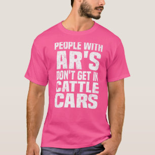 Camiseta Pessoas Sarcásticas Com Ar's Não Entram No Vagão D