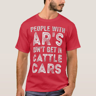 Camiseta Pessoas Sarcásticas Engraçadas com ARs Não Entram