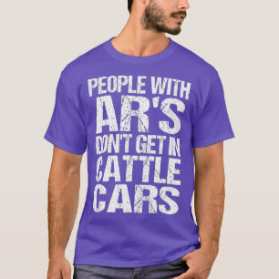 Camiseta Pessoas Sarcásticas Engraçadas com ARs Não Entram