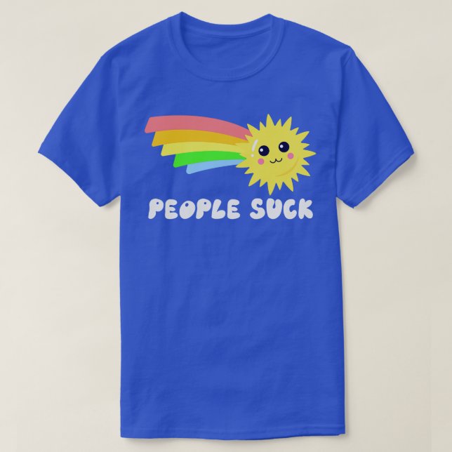 Camiseta Pessoas Suck (Frente do Design)