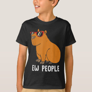 Camiseta Pessoas Tão Engraçadas Citação Sarcástica Capivara