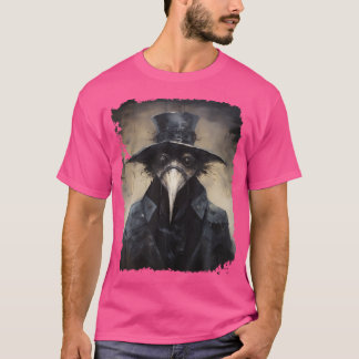 Camiseta Peste Médica - Pequeno Negro - Horren Halloween G