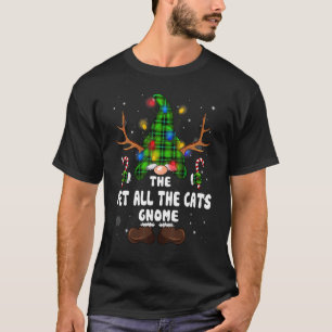 Camiseta Pet All Cats Gnome Matching Family Group C