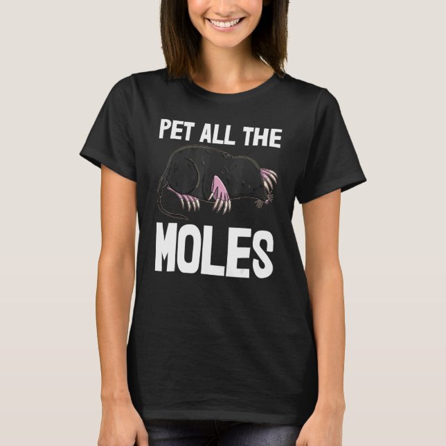 Camiseta Pet All Mole Women Bonitinho Mole Amor 1 (Frente)