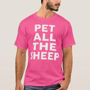 Camiseta Pet All Sheep Cute Shepe
