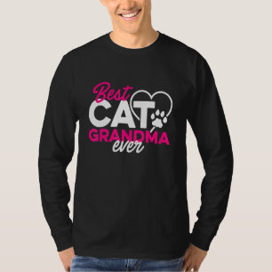 Camiseta Pet Animal de Gato da Avó e Gato do Mundo