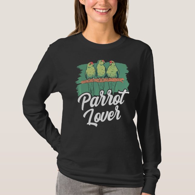 Camiseta Pet Animal de Parrot Lover (Frente)
