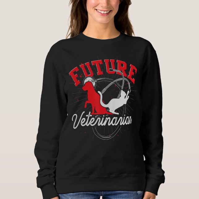 Camiseta Pet Animal Doctor Vet Tech Future Veterinary Ve (Frente)