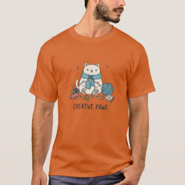 Camiseta Pet Art Whimsic com ferramentas criativas de hobby