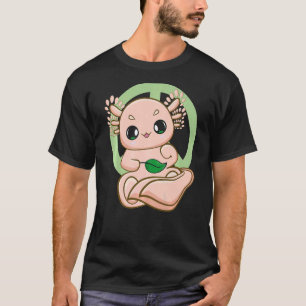 Camiseta Pet Axolotl Rosa Para Ambientalistas E Terra Da