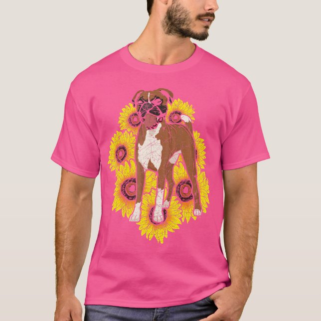 Camiseta Pet Boxer Proprietário de Cachorro Pet Animal Hipp (Frente)