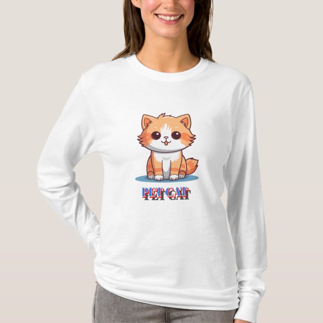 Camiseta Pet Cat (Frente)