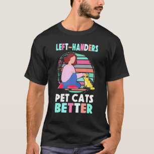 Camiseta Pet Cats Mais Orgulhosos Da Esquerda Da Lef