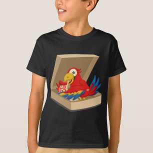 Camiseta Pet Comendo Pizza