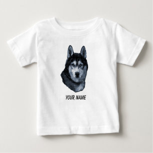 Camiseta Pet De Cachorro Siberiano Personalizado