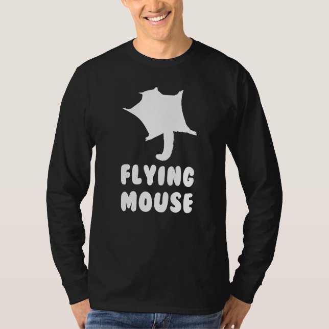 Camiseta Pet de Cama de Açúcar de Rato Voador (Frente)