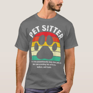 Camiseta Pet De Definição De Pet Engraçado Sentado Em Watt 