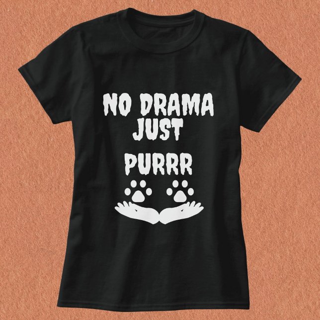 Camiseta Pet de Gato Bonito Moderno - Coisa Preta Personali (Criador carregado)