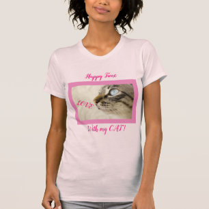 Camiseta Pet de Gato Mais Bonito Popular