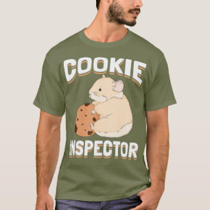 Camiseta Pet de Hamster Bonito - Inspetor de Biscoitos Hams