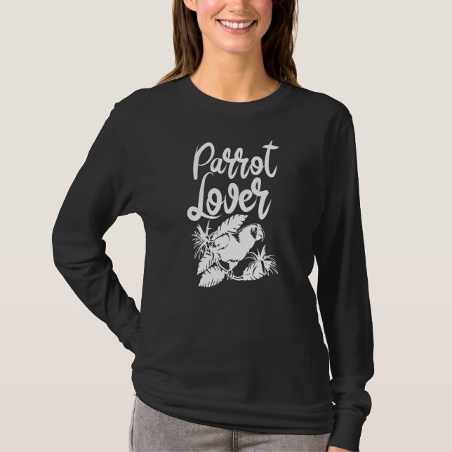 Camiseta Pet de papagaios (Frente)