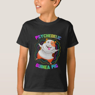 Camiseta Pet do Partido EDM da Guiné Porco-guincho colori