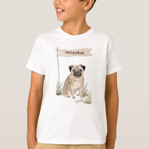 Camiseta Pet Dog de Nome Personalizado