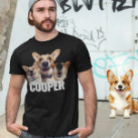 Camiseta Pet Dog Personalizado Feita Foto Personalizada<br><div class="desc">Este design pode ser personalizado na área fornecida pela alteração da foto e/ou do texto. Ou pode ser personalizado clicando em Personalizar este Modelo e, em seguida, escolhendo o clique para personalizar mais a opção e excluir ou alterar a cor do plano de fundo, adicionar texto, alterar a cor ou...</div>