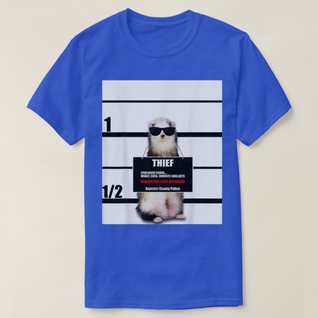 Camiseta Pet Ferret Funny Ferret  (Frente do Design)