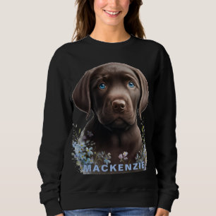 Camiseta Pet Floral Personalizada de Fotografias e Nome de