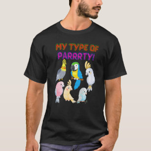 Camiseta Pet Love for bird My type pa