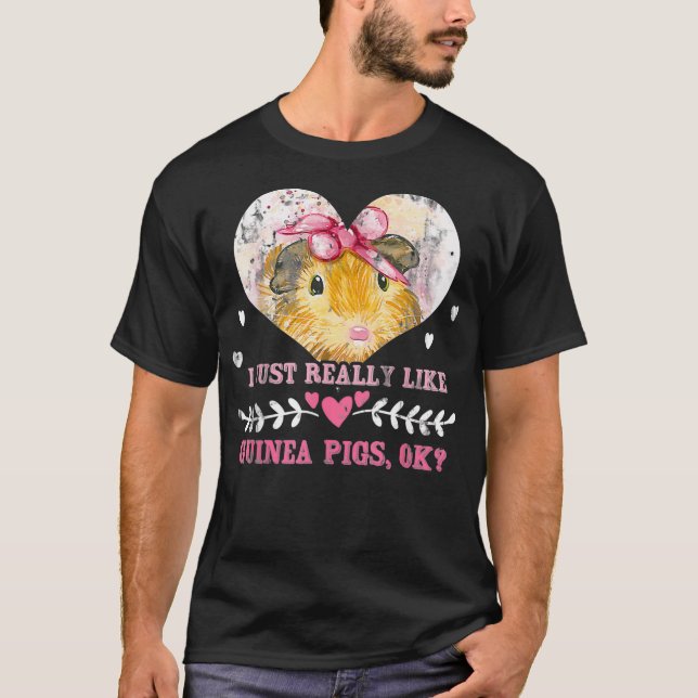 Camiseta Pet Lover Animal Owner Guiné Pig _1 (Frente)