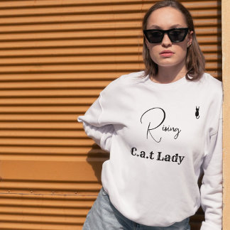 Camiseta Pet Lover Cat Mom White And Black Script Customize