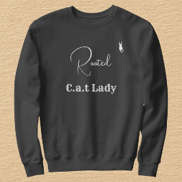 Camiseta Pet Lover Customize Dark Grey White Script Cat Mom