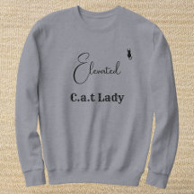 Pet Lover Grey And Black Script Cat Mom Customized