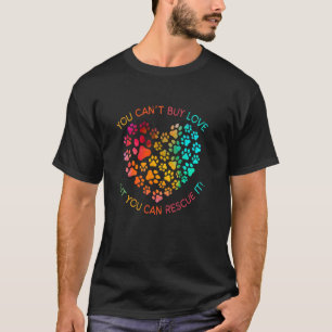 Camiseta Pet Lover, você não pode comprar amor, mas você po