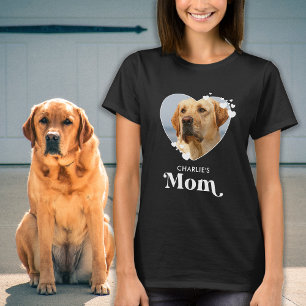Camiseta Pet Mãe Fotografia Personalizada Cachorro Personal